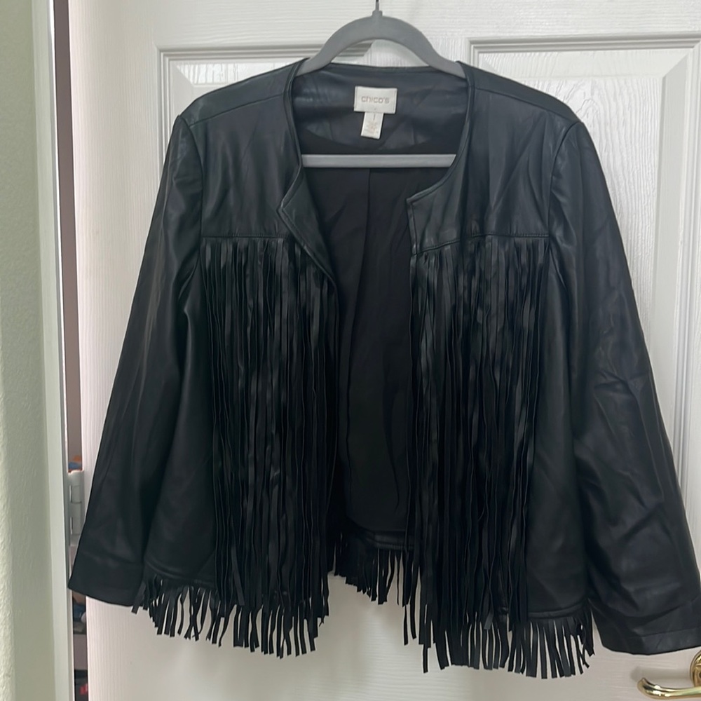 Super cool fringe jacket